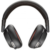 Plantronics Poly Voyager 8200 UC Headset - Stereo - Mini-phone (3.5mm) - Wired/Wireless - Bluetooth - 98 ft - Over-the-head - Binaural - Circumaural - Omni-directional Microphone - Noise Canceling - Black 208769-101