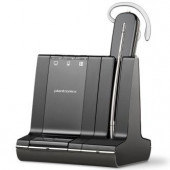 Plantronics Savi 8245 Office Headset (Microsoft) - Mono - Wireless - Bluetooth/DECT 6.0 - 590 ft - 32 Ohm - 20 Hz - 20 kHz - Over-the-head, Over-the-ear, Behind-the-neck - Monaural - Supra-aural - Noise Cancelling MicrophoneTAA Compliant - TAA Compliance 