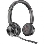 Plantronics Poly Savi 7300 Office 7320 Headset - Stereo - Wireless - DECT 6.0 - 590.6 ft - Over-the-head - Binaural - Ear-cup - Noise Cancelling Microphone - TAA Compliance 217403-01