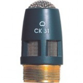 Harman International Industries AKG CK31 Microphone - 50 Hz to 20 kHz - Condenser - Cardioid - Hanging, Lapel - Gold Plated 2765H00200