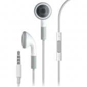 4XEM Earphones with Remote and Mic for iPhone/iPod/iPad - Stereo - Wired - Earbud - Binaural - Outer-ear 4XAPPLEEAR