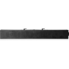 HP S101 Sound Bar Speaker - Black - 140 Hz to 20 kHz - USB - TAA Compliance 5UU40AT