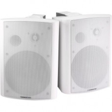 Monoprice MPA-25-WH Speaker System - 25 W RMS - Wall Mountable - White - 20 Hz - 20 kHz - LED Indicator 7496