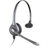 Plantronics MS250 Mono Headset - Wired Connectivity - Mono - Over-the-head - TAA Compliance 92380-01