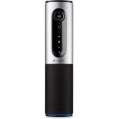 Logitech ConferenceCam Connect Video Conferencing Camera - Silver - USB - 1 Pack(s) - 1920 x 1080 Video - Auto-focus - 4x Digital Zoom - Microphone - Wireless LAN - Computer - TAA Compliance 960-001013