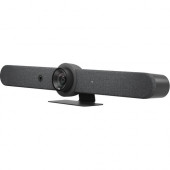 Logitech Video Conferencing Camera - 30 fps - Graphite - USB 3.0 - 3840 x 2160 Video - 3x Digital Zoom - Microphone - Wireless LAN - Network (RJ-45) - Computer, Notebook - TAA Compliance 960-001308