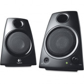 Logitech Z130 2.0 Speaker System - 5 W RMS - Black - Desktop - TAA Compliance 980-000417