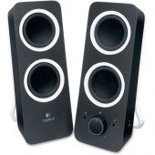 Logitech Z200 2.0 Speaker System - Black - LED Indicator - TAA Compliance 980-000800