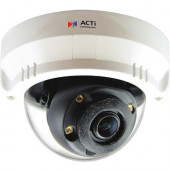 ACTi A95 2 Megapixel Network Camera - Color, Monochrome - 65.62 ft Night Vision - Motion JPEG, H.264, H.265 - 1920 x 1080 - 2.80 mm - CMOS - Cable - Mini Dome - Surface Mount, Wall Mount, Pendant Mount - TAA Compliance A95