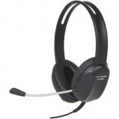 Cyber Acoustics AC-4000 Headset - Stereo - Mini-phone - Wired - Over-the-head - Binaural AC-4000