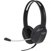 Cyber Acoustics AC-4006 USB Stereo Headset - Stereo - USB - Wired - 20 Hz - 20 kHz - Over-the-head - Binaural - Supra-aural - Uni-directional, Noise Cancelling Microphone AC-4006