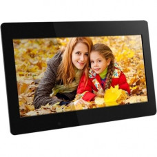 Aluratek 18.5 inch Digital Photo Frame with 4GB Built-in Memory - 18.5" LCD Digital Frame - Black - 1366 x 768 - Cable - Slideshow, Calendar, Clock, Alarm - Built-in 4 GB - Built-in Speaker - USB - Desktop, Wall Mountable ADMPF118F