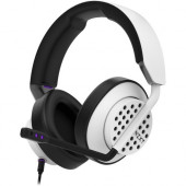 NZXT AER Open Wired Stereo Headset - Stereo - Mini-phone - Wired - 32 Ohm - 20 Hz - 50 kHz - Over-the-head - Binaural - Circumaural - Noise Cancelling, Condenser Microphone - White AP-1OP40-W1