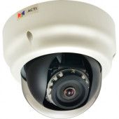 ACTi B51 5 Megapixel Network Camera - Color, Monochrome - 131.23 ft Night Vision - Motion JPEG, H.264 - 2592 x 1944 - 1.90 mm - CMOS - Cable - Dome - Surface Mount, Pendant Mount, Wall Mount, Corner Mount, Pole Mount, Flush Mount, Gang Box Mount - TAA Com