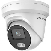 Hikvision EasyIP DS-2CD2327G1-LU 2 Megapixel Network Camera - Turret - 98.43 ft Night Vision - H.264+, H.264, MJPEG, H.265, H.265+ - 1920 x 1080 - CMOS - Junction Box Mount, Pendant Mount, Wall Mount, Pole Mount, Corner Mount - TAA Compliance DS-2CD2327G1