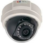 ACTi E56 3 Megapixel Network Camera - Color, Monochrome - 98.43 ft Night Vision - H.264, Motion JPEG - 2048 x 1536 - 2.93 mm - CMOS - Cable - Dome - Surface Mount, Pendant Mount, Wall Mount, Corner Mount, Pole Mount, Flush Mount, Gang Box Mount - TAA Comp