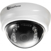 EverFocus EDN2560 5 Megapixel Network Camera - Color - 32.81 ft Night Vision - Motion JPEG, MPEG-4, H.264 - 2560 x 1920 - 4 mm - CMOS - Cable - Dome - Ceiling Mount, Wall Mount EDN2560/4