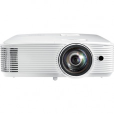 Optoma EH412ST 3D Short Throw DLP Projector - 16:9 - 1920 x 1080 - Front, Ceiling - 1080p - 4000 Hour Normal Mode - 10000 Hour Economy Mode - Full HD - 50,000:1 - 4000 lm - HDMI - USB - 3 Year Warranty EH412ST