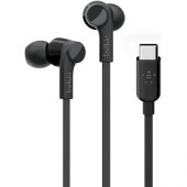Belkin Headphone - Black - USB Type C - Wired - Over-the-head G3H0002BTBLK