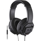 Victor  Of Japan, Limited JVC Xtreme Xplosives XX HA-MR60X Headset - Stereo - Wired - Over-the-head - Binaural - Circumaural - 3.94 ft Cable - Black HAMR60X