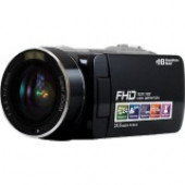 Hamilton Buhl ActionPro Digital Camcorder - 2.7" LCD - CMOS - Full HD - 16:9 - AVI - 8x Digital Zoom - HDMI - USB - microSD - Memory Card HDV17BK