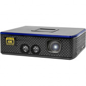 AAXA Technologies 4K1 DLP Projector - 16:9 - Space Gray - 3840 x 2160 - Ceiling, Front - 30000 Hour Normal Mode4K UHD - 2,000:1 - 1500 lm - HDMI - USB HP-4K1-00