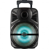 Supersonic IQ Sound IQ-5012DJBT Portable Bluetooth Speaker System - 30 W RMS - Black - 100 Hz to 20 kHz - Battery Rechargeable - USB IQ-5012DJBT