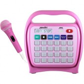 Hamilton Buhl Juke24 Portable Digital Jukebox with CD Player & Karaoke, Pink - Music - Pink J22RCS1PK