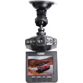 Naxa NCV-6001 Digital Camcorder - 2.5" LCD - HD - 16:9 - AVI - HDMI - microSD - Memory Card - Dashboard Mount NCV6001