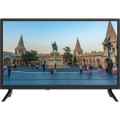 Supersonic SC-2416STV 24" Smart LED-LCD TV - HDTV - Black - Direct LED Backlight - Netflix, YouTube, VUDU - 1366 x 768 Resolution SC-2416STV