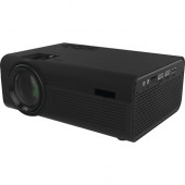 Supersonic SC-80P LCD Projector - 5:3 - Wall Mountable, Ceiling Mountable - Black - 800 x 480 - Front, Ceiling - 480p - 50000 Hour Normal Mode - 2000 lm - HDMI - USB - Gaming, Entertainment - 90 Day Warranty SC-80P