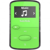 Sandisk SDMX26-008G-G46G 8 GB Flash MP3 Player - Green - FM Tuner - Battery Built-in - microSD - AAC, MP3, WMA, WAV, Ogg Vorbis, Audible, FLAC - 18 Hour SDMX26-008G-G46G