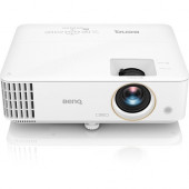 BenQ TH585 3D DLP Projector - 16:9 - White - 1920 x 1080 - Front - 1080p - 4000 Hour Normal Mode - 10000 Hour Economy Mode - WUXGA - 10,000:1 - 3500 lm - HDMI - USB TH585
