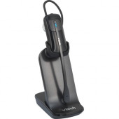 VTech ErisTerminal SIP DECT Cordless Headset - Stereo - Wireless - DECT 6.0 - 500 ft - Earbud, Behind-the-neck, Over-the-head, Over-the-ear - Binaural - Supra-aural - Noise Cancelling Microphone - Graphite VH6102