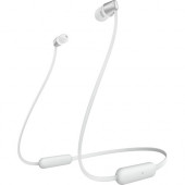 Sony WI-C310 Wireless In-Ear Headphones (White) - Stereo - Wireless - Bluetooth - 30 ft - 20 Hz - 20 kHz - Behind-the-neck, Earbud - Binaural - In-ear - White WIC310/W