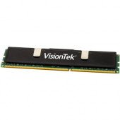 VisionTek 4GB DDR3 1333 MHz (PC3-10600) CL9 DIMM Low Profile Heat Spreader - Desktop - 4 GB (1 x 4 GB) - DDR3 SDRAM - 1333 MHz DDR3-1333/PC3-10600 - 1.50 V - Non-ECC - Unbuffered - 240-pin - DIMM 900385