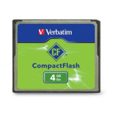Verbatim 4GB CompactFlash Memory Card - 1 Card/1 Pack - TAA Compliance 95188