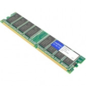 AddOn AA32C12864-PC400 x1 Dell A0740416 Compatible 1GB DDR-400MHz Unbuffered Dual Rank 2.5V 184-pin CL3 UDIMM - 100% compatible and guaranteed to work - TAA Compliance A0740416-AA