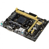 Asus A58M-K Desktop Motherboard - AMD Chipset - Socket FM2+ - 32 GB DDR3 SDRAM Maximum RAM - 2 x Memory Slots - Gigabit Ethernet - DVI - 1 x RJ-45 - 4 x SATA Interfaces - ErP Ready, RoHS, WEEE Compliance A58M-K