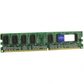 AddOn AA800D2N5/2G x1 JEDEC Standard 2GB DDR2-800MHz Unbuffered Dual Rank 1.8V 240-pin CL5 UDIMM - 100% compatible and guaranteed to work - TAA Compliance AA800D2N5/2G