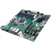 Advantech AIMB-586 Server Motherboard - Intel Chipset - Socket H4 LGA-1151 - 128 GB DDR4 SDRAM Maximum RAM - DIMM - 4 x Memory Slots - Gigabit Ethernet - 4 x USB 3.1 Port - HDMI - 2 x RJ-45 - 8 x SATA Interfaces AIMB-586WG2-00A1E