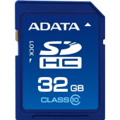 A-Data Technology  Adata Premier 32 GB Class 10/UHS-I SDHC - 50 MB/s Read - 33 MB/s Write ASDH32GUICL10-R