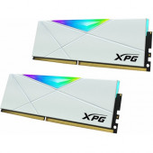 A-Data Technology  XPG SPECTRIX D50 16GB (2 x 8GB) DDR4 SDRAM Memory Kit - For Desktop PC, Notebook, Motherboard - 16 GB (2 x 8GB) - DDR4-3200/PC4-25600 DDR4 SDRAM - 3200 MHz - CL16 - 1.35 V - Non-ECC - Unbuffered - 288-pin - DIMM - Lifetime Warranty AX4U
