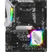 ASRock B450 Steel Legend Desktop Motherboard - AMD Chipset - Socket AM4 - 64 GB DDR4 SDRAM Maximum RAM - DIMM, UDIMM - 4 x Memory Slots - Gigabit Ethernet - 6 x USB 3.1 Port - HDMI - 1 x RJ-45 - 6 x SATA Interfaces B450 STEEL LEGEND