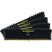 Corsair 64GB Vengeance LPX DDR4 SDRAM Memory Module - 64 GB (4 x 16 GB) - DDR4-2666/PC4-21300 DDR4 SDRAM - CL16 - 1.20 V - 288-pin - DIMM CMK64GX4M4A2666C16