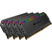 Corsair Dominator Platinum RGB 32GB (4 x 8GB) DDR4 SDRAM Memory Kit - 32 GB (4 x 8 GB) - DDR4-3600/PC4-28800 DDR4 SDRAM - CL16 - 1.35 V - 288-pin - DIMM CMT32GX4M4K3600C16