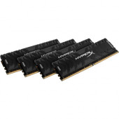 Kingston HyperX Predator 64GB DDR4 SDRAM Memory Module - 64 GB (4 x 16 GB) - DDR4-3200/PC4-25600 DDR4 SDRAM - CL16 - 1.35 V - Non-ECC - Unbuffered - 288-pin - DIMM HX432C16PB3K4/64