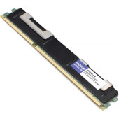 AddOn AM2133D4SR8RLP/4G x1 J9P81AA Compatible Factory Original 4GB DDR4-2133MHz Registered ECC Single Rank x8 1.2V 288-pin CL15 RDIMM - 100% compatible and guaranteed to work - TAA Compliance J9P81AA-AM