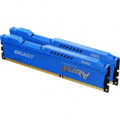 Kingston FURY Beast 8GB (2 x 4GB) DDR3 SDRAM Memory Kit - 8 GB (2 x 4GB) - DDR3-1866/PC3-14900 DDR3 SDRAM - 1866 MHz - CL10 - 1.50 V - Unbuffered - 240-pin - DIMM - Lifetime Warranty KF318C10BK2/8
