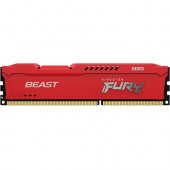 Kingston FURY Beast DDR3 Memory - 4 GB (1 x 4GB) - DDR3-1866/PC3-14900 DDR3 SDRAM - 1866 MHz - CL10 - 1.50 V - Unbuffered - 240-pin - DIMM - Lifetime Warranty KF318C10BR/4